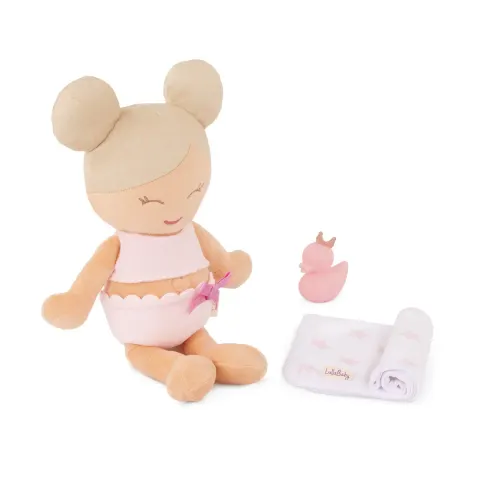 LullaBaby lalka przytulanka zabawka do kąpieli / Blondynka 2+