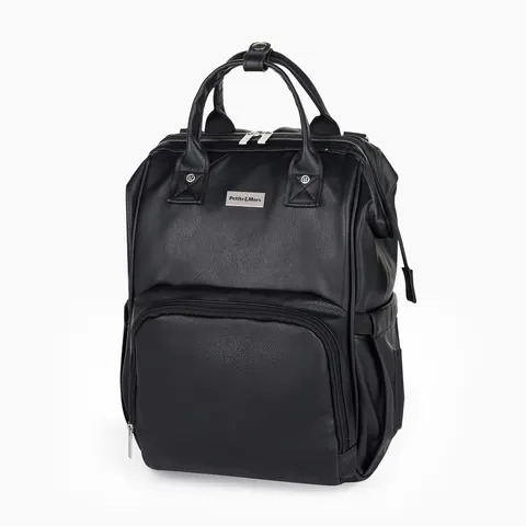 PETITE&MARS Plecak do wózka Torba dla mamy JASPER ABSOLUTE BLACK