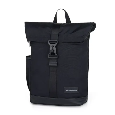 PETITE&MARS Plecak do wózka JACKOB Absolute Black