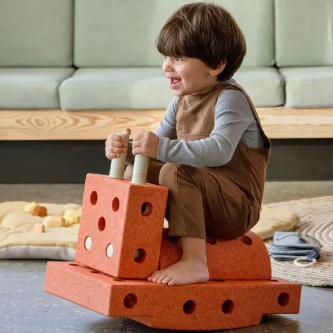 MODU Explorer set - Kreatywne klocki rozwijające motorykę dużą orange