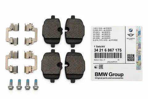 34216867175 Klocki Hamulcowe Oryginał OE BMW Seria 5