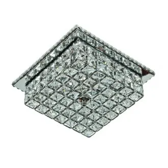 Plafoniera led 15W z kryształkami P-F 001 S LED