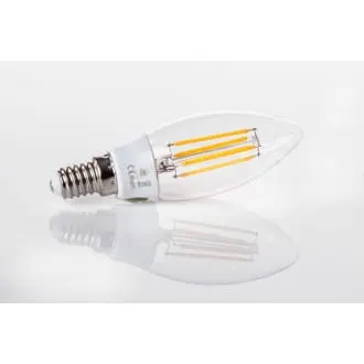 Żarówka LED E14 4W filamentowa