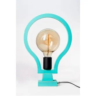 Lampa biurkowa MINT błękitna dla dzieci