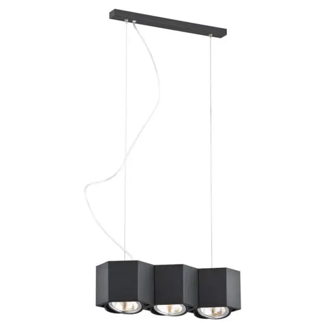 Lampa wisząca ESPRESSO 3pł Czarny