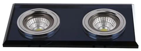 Oczko/Oprawa stropowa LUK II BLACK 2pł Czarny