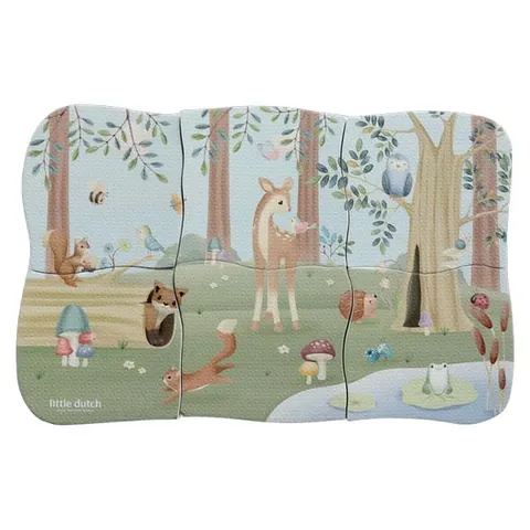 Little Dutch Puzzle do kąpieli Forest Friends