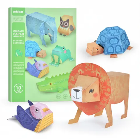 mideer Origami - Papierowe zwierzęta