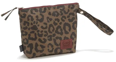 La Millou kosmetyczka wodoodporna roz. S szaszetka / Leopard Choco