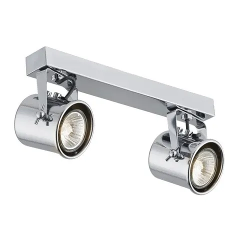 Cejlon plafon 2pł. chrom loft