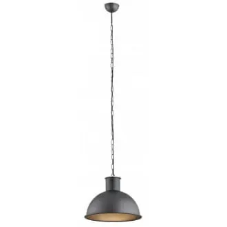 Lampa wisząca Eufrat 1 pł grafitowy