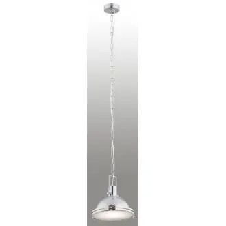 Lampa wisząca Kampos 1pł. chrom średni