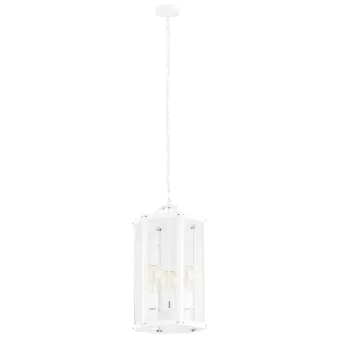Lampa wisząca BODRUM 3pł Biały
