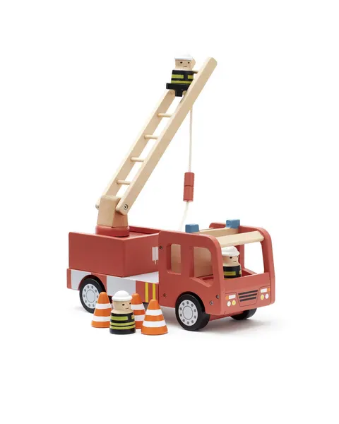 Kids Concept autko drewniany wóz strażacki