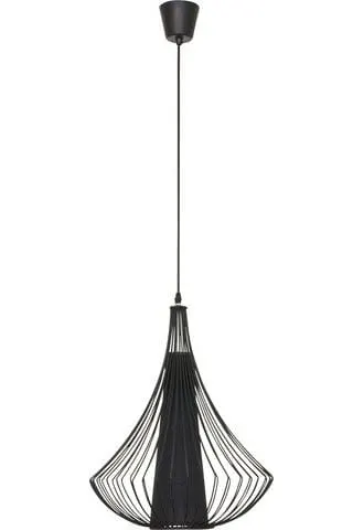 Lampa wisząca KAREN 1pł czarny