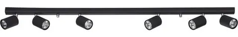 Lampa wisząca EYE SPOT BLACK 6pł