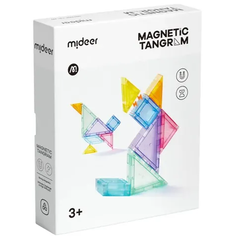 Mideer Magnetyczny tangram 3D z klepsydrą