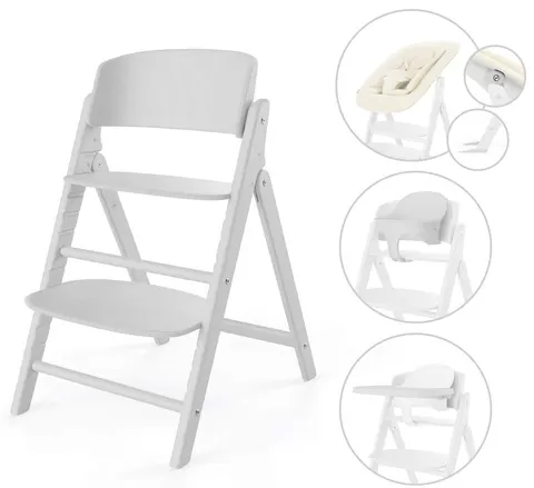 Cybex Click & Fold 4-in-1 krzesełko do karmienia / All White