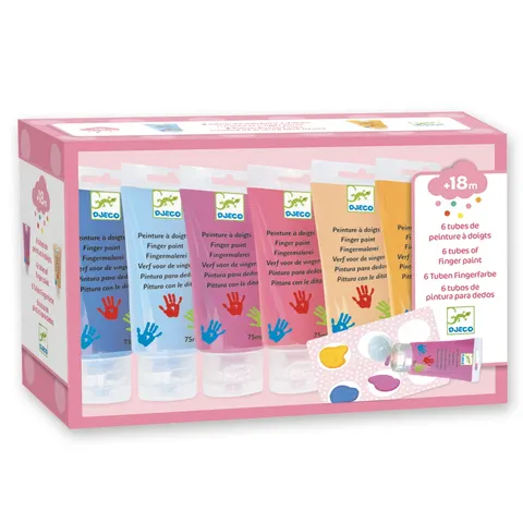 Djeco farby do malowania palcami sweet dj09000