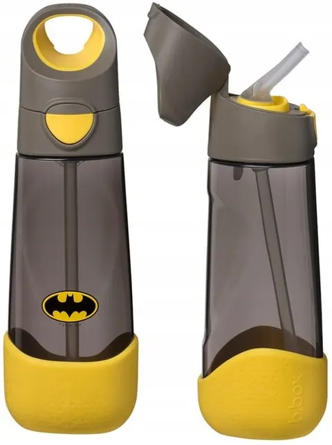 B.Box butelka na wodę ze słomką tritanowa bidon 600 ml / Batman
