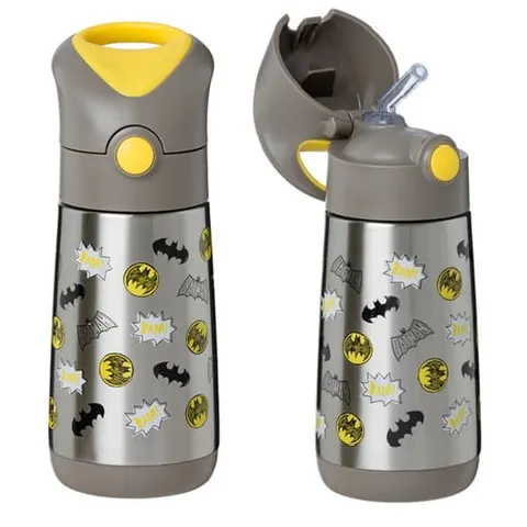 B.Box stalowy bidon termiczny ze słomką butelka 350 ml / Batman