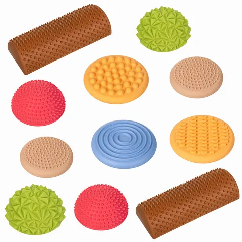TULLO Ścieżka sensoryczna 11 szt. Pastelowa