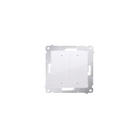 SIMON54 Sterownik przyciskowy oświetleniowy - 2 wyjścia 5A, sterowany smartfonem [WiFi]; 230V (moduł); biały