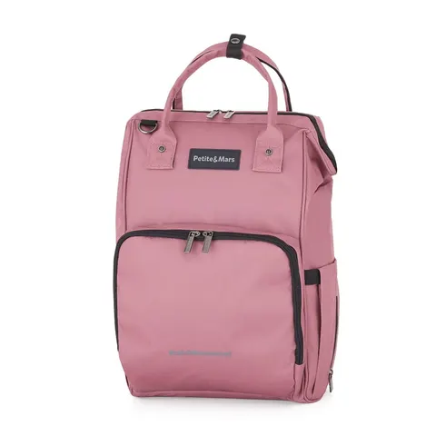 PETITE&MARS Plecak do wózka Jack – seria Catchthemoment Dusty Rose