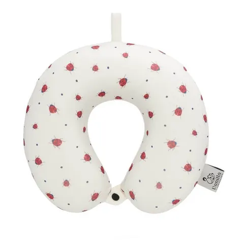 VANILLA COPENHAGEN Poduszka podróżna rogal Travel Ladybug dla dzieci