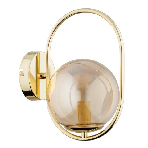 OVAL GOLD OŚWIETLENIE > LAMPY ŚCIENNE / KINKIETY 1 PŁ