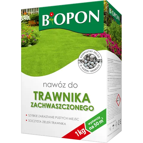 Nawóz do trawnika z mchem 1kg BIOPON