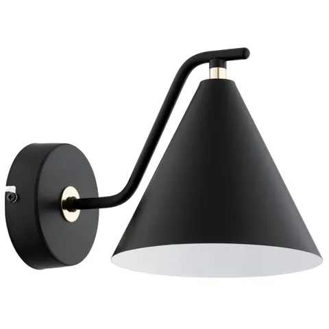 ATLAS BLACK OŚWIETLENIE > LAMPY ŚCIENNE / KINKIETY 1 PŁ