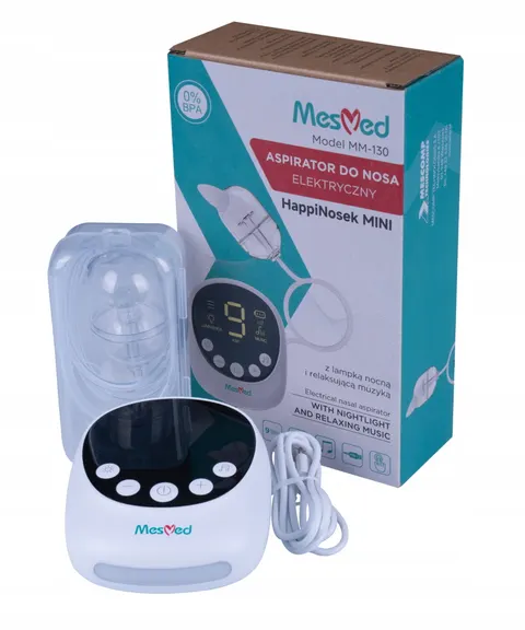 MesMed Aspirator elektryczny MM-130 Happinosek Mini