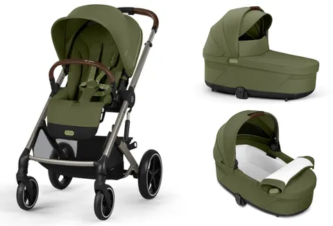 CYBEX BALIOS S LUX wózek 2w1 | Moss Green | kolekcja 2025