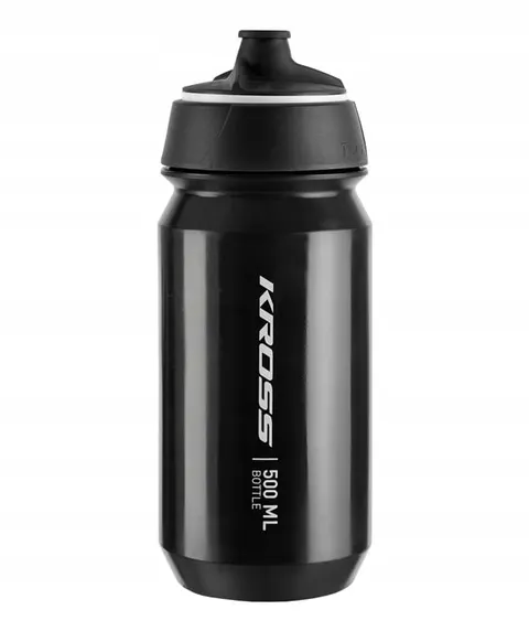 Bidon Kross Friendly 500ml czarny biodegradowalny