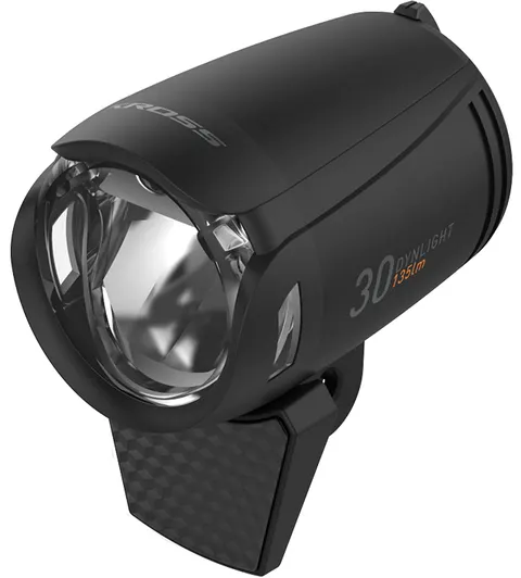 Przednia lampka rowerowa Kross Dynlight 30 pod prądnice/dynamo 135lm