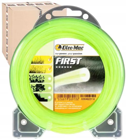 Żyłka tnąca Oleo-Mac okrągła first 2.4 mm x 15 m