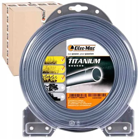 Żyłka tnąca Oleo-Mac okrągła titanium 3.5 mm x 41 m