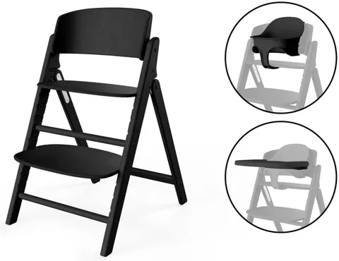 Cybex Click & Fold 3-in-1 krzesełko do karmienia / Stunning Black