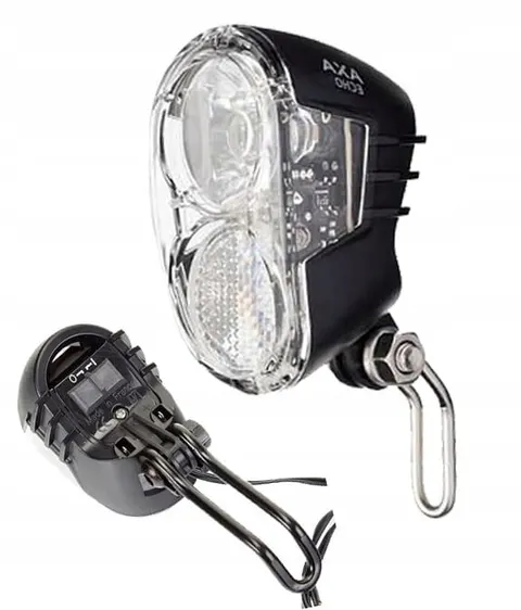 Przednia lampka rowerowa Axa Echo 30 pod prądnice/dynamo
