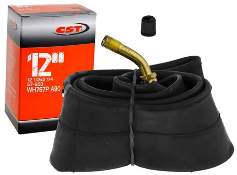 Dętka rowerowa CST 12 Cali x1/2x2 1/4 AV 90 stopni do Wózka