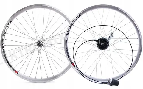 Koła 26 Stars Circle aluminiowe Shimano Nexus 7V srebrne