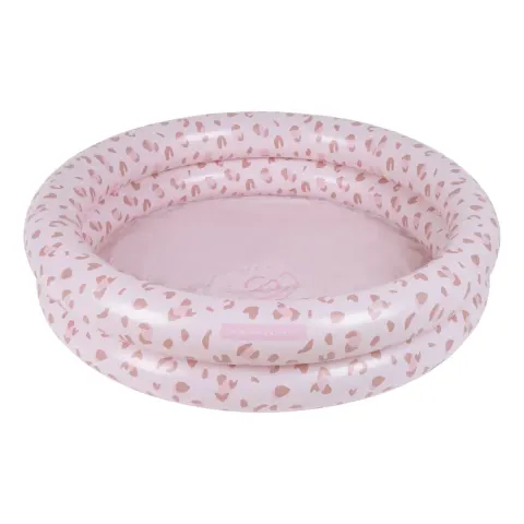 The Swim Essentials Basen kąpielowy dmuchany Leopard Rose gold 100 cm