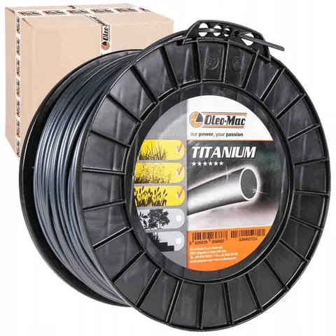 Żyłka tnąca Oleo-Mac okrągła titanium 3.5 mm x 123 m