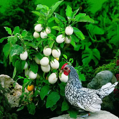 Oberżynka Golden Eggs nasiona 0,1g