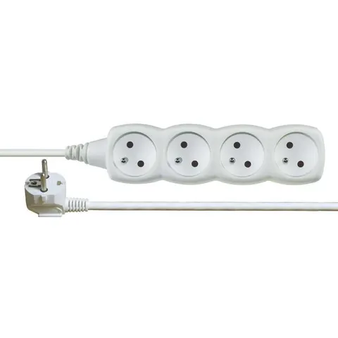 Przedłużacz 4G z/u, OMY3x1, 1,5m; biały