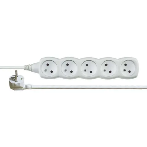 Przedłużacz 5G z/u, OMY3x1, 3m; biały