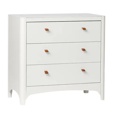 LEANDER - komoda do pokoju dziecięcego CLASSIC , biala