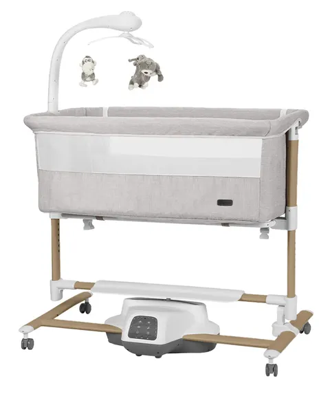Carrello Bloom łóżeczko dostawne 3w1 z systemem bujania / Silk Beige