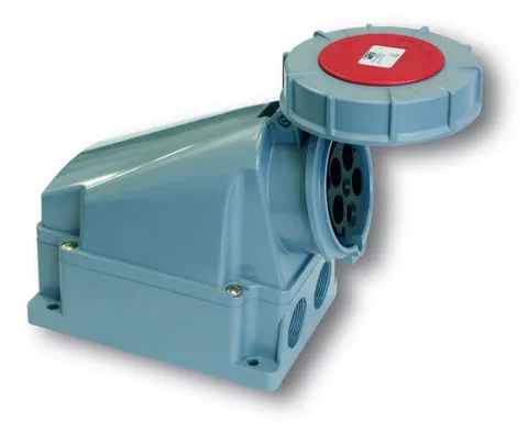 Gniazdo stałe 63A 5P 400V IP67 bez dławika POWER TWIST GS635; 135-6 PCE